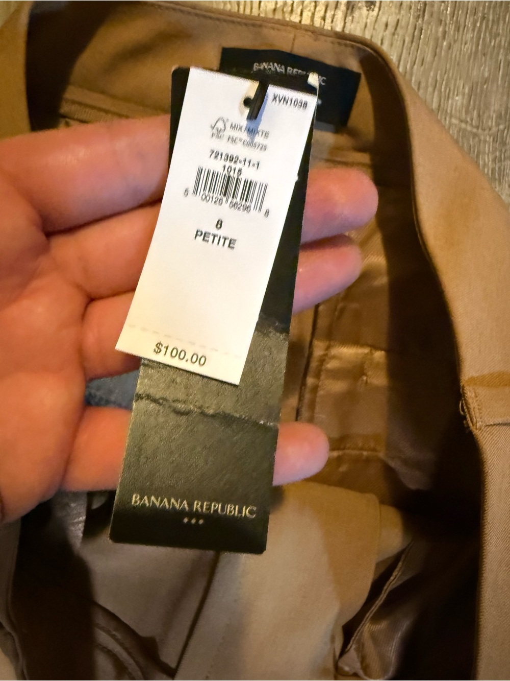 Banana Republic factory Sculpted Stretch Straight Trouser (petite) - Picture 8 of 11